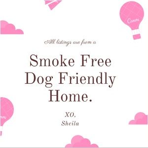 Smoke free, dog friendly home.